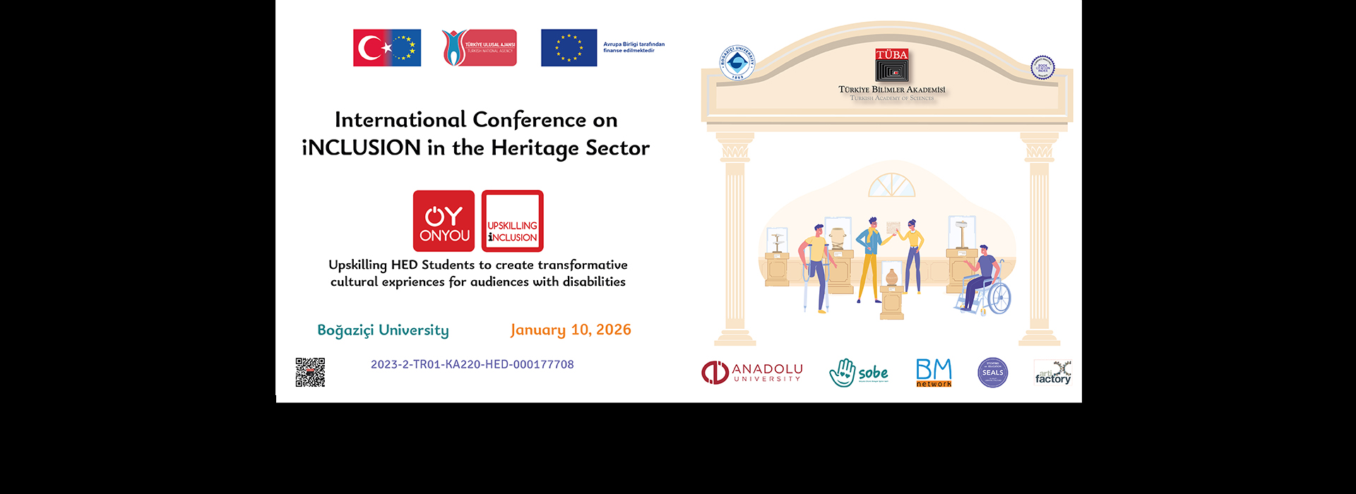 Uluslararası Kültürel Miras Sektöründe iNCLUSION Konferansı İstanbul'da Düzenlenecek